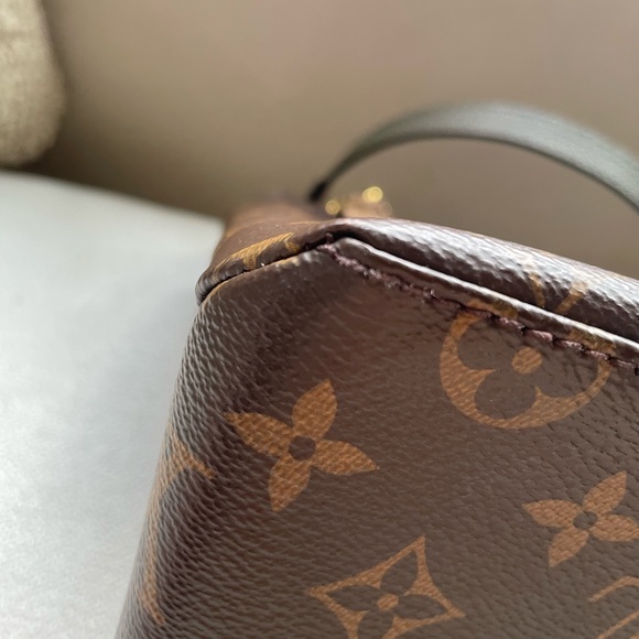 LOUIS VUITTON Marignan monogram handbag canvas with leather - Picture 13 of 17